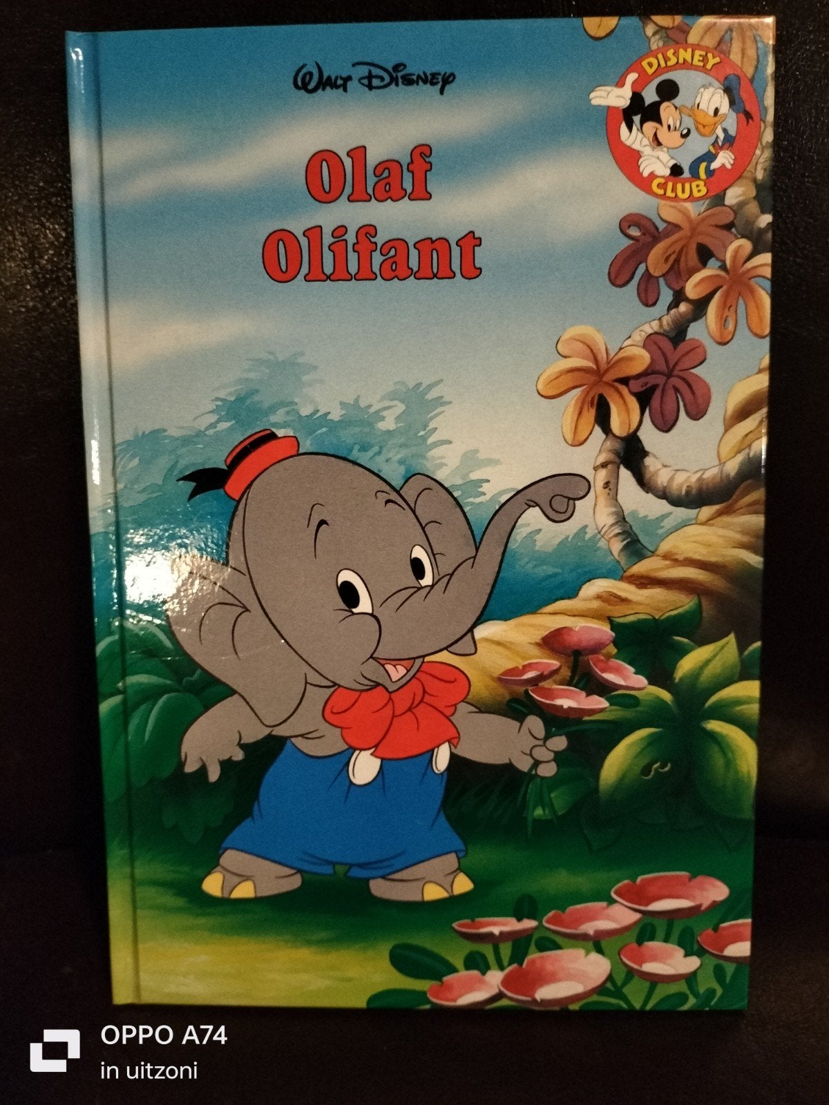 Walt Disney's Olaf Olifant - Disney Boekenclub, Ophalen of Verzenden, Zo goed als nieuw, Walt Disney, 3 tot 4 jaar