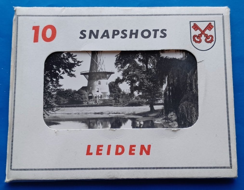 Vintage - Leiden - 10 snapshots, Verzenden, Foto, Zo goed als nieuw, 1940 tot 1960
