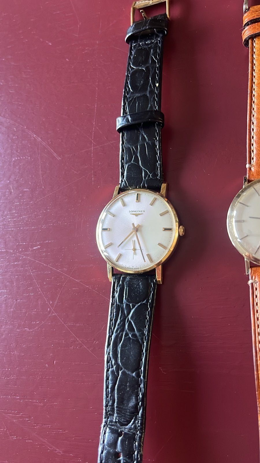 Longines Classic Polshorloge (1967) - In Nieuwstaat, Overige merken, Leer, Polshorloge, Ophalen of Verzenden