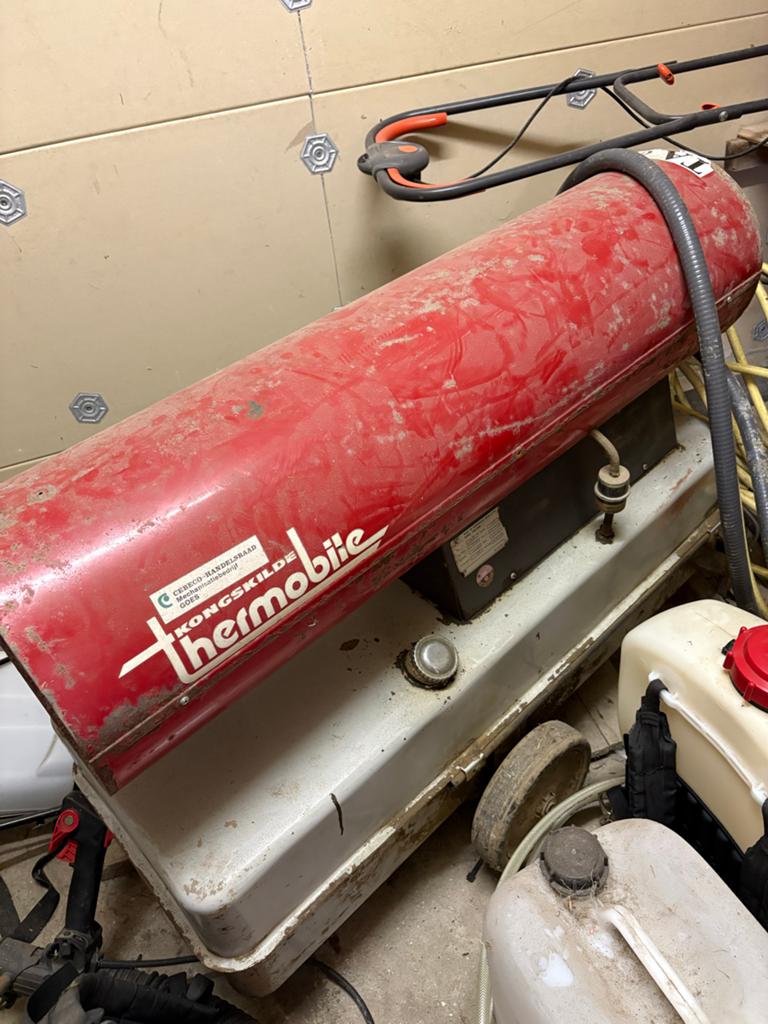 Kongskilde Thermobile TA 80 heteluchtkanon, Doe-het-zelf en Verbouw, Verwarming en Radiatoren, Ophalen, 30 tot 80 cm, Gebruikt