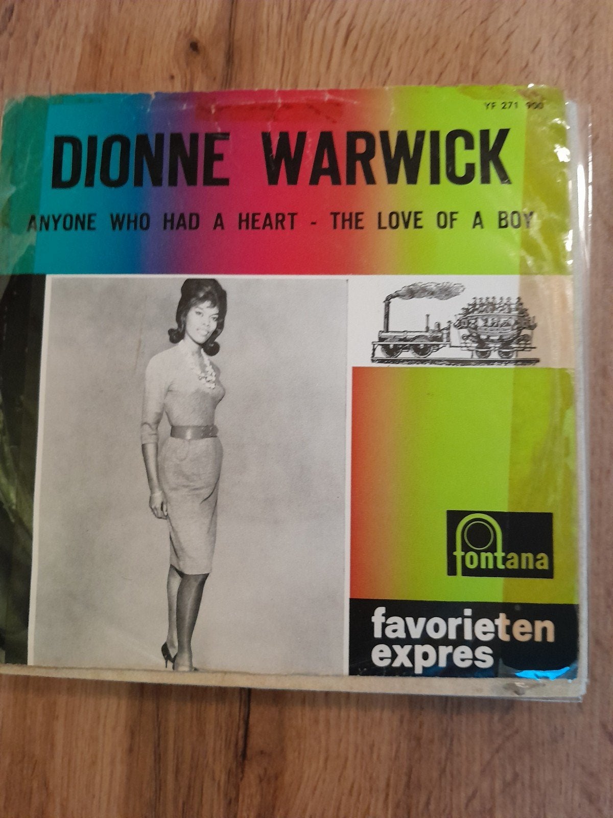 dionne warwick 7inch anyone who had a heart, Ophalen of Verzenden, Zo goed als nieuw, Pop
