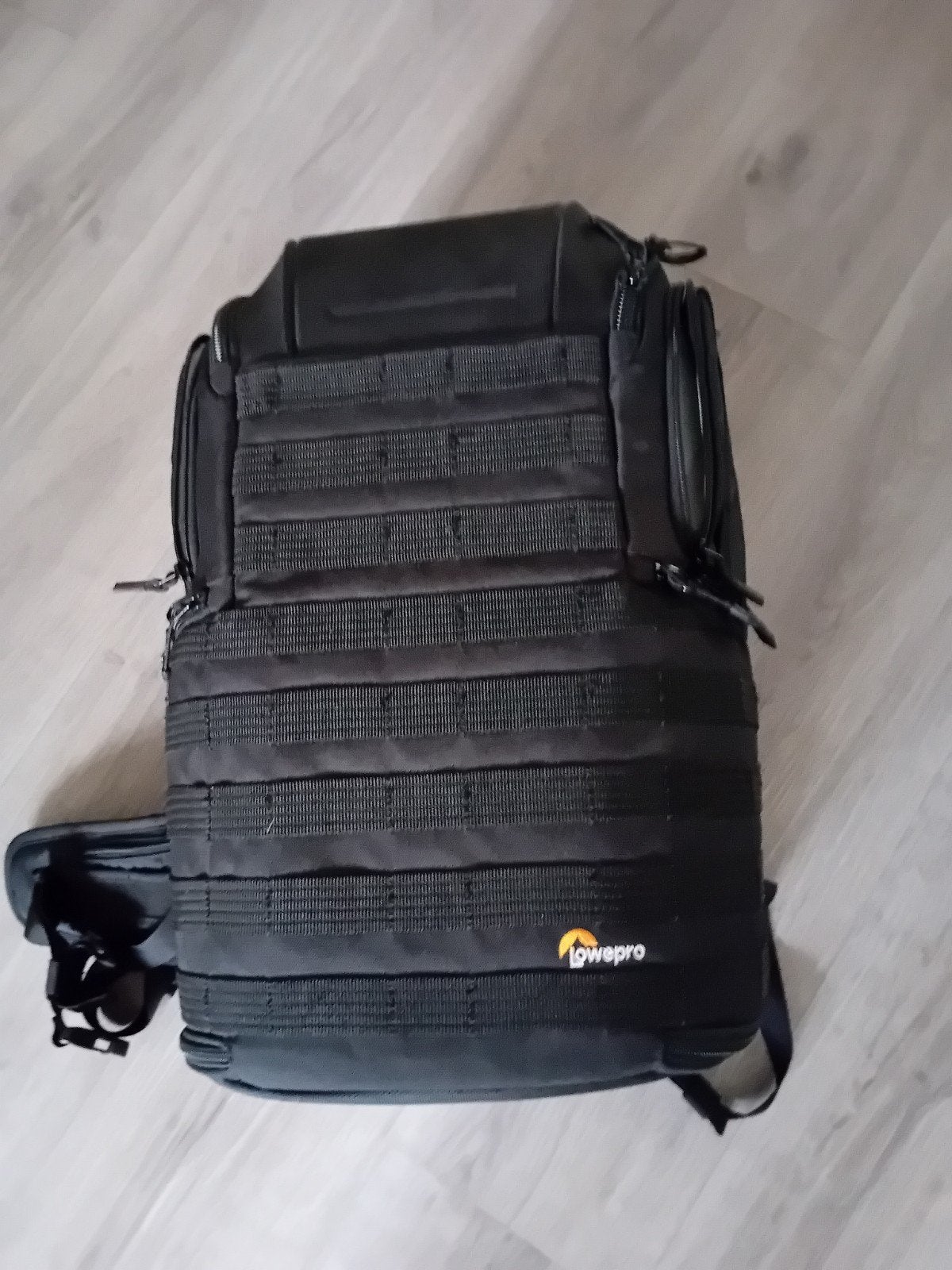 Lowepro BP 450 AW II is een veelzijdige rugtas, Rugtas, Ophalen of Verzenden, Zo goed als nieuw, Zijvakken
