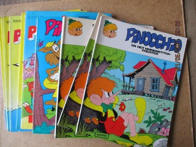 adv2461 pinocchio, Boeken, Stripboeken, Eén stripboek, Ophalen, Gelezen
