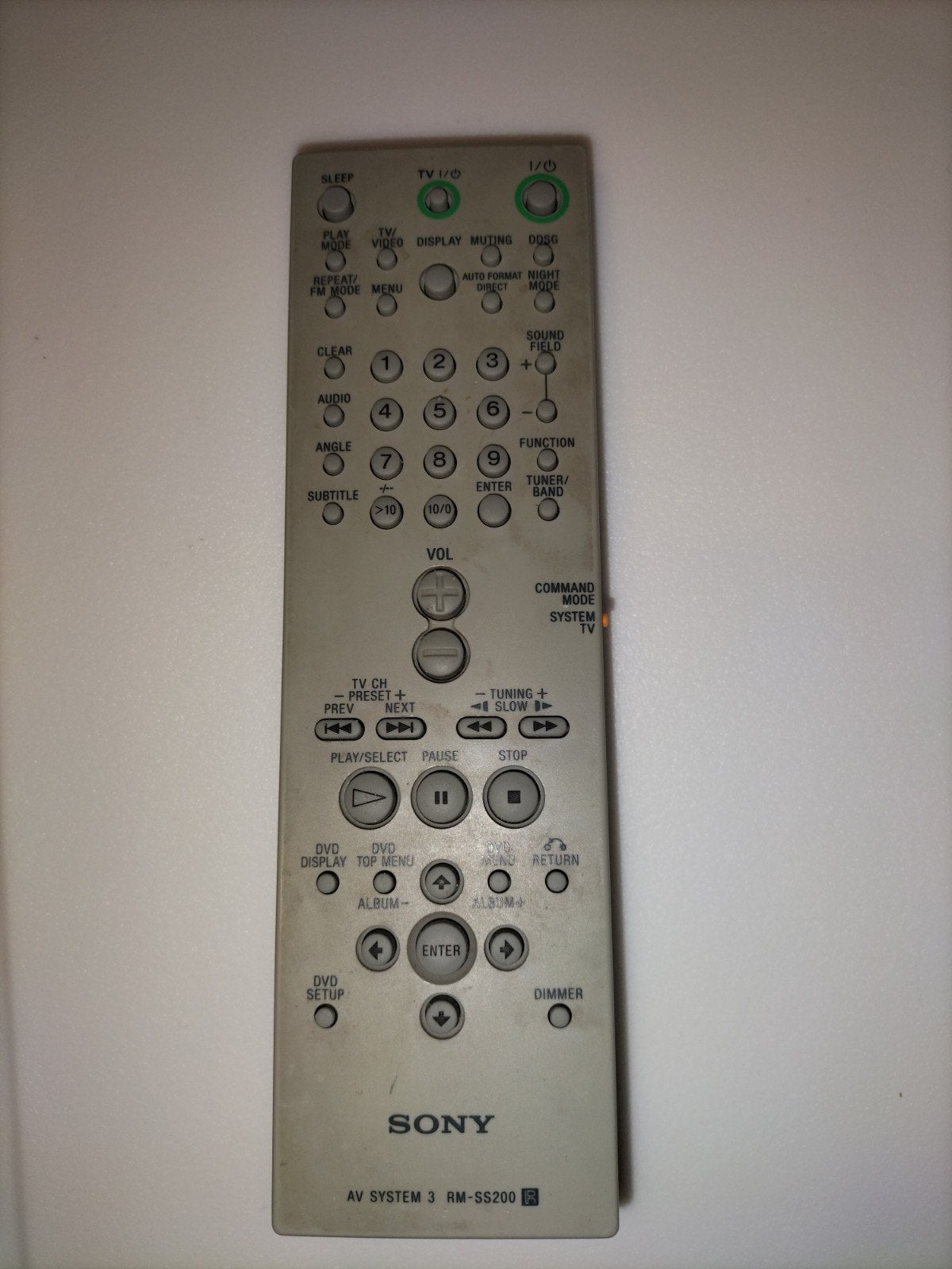 Originele Sony RM-SS200 Afstandsbediening Home Cinema, Ophalen of Verzenden