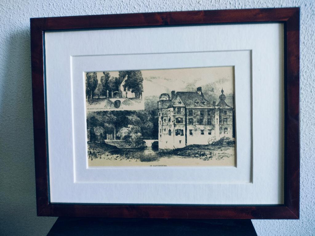 Craandijk Litho Vaassen Kannenburg Kopermolen 1880 (72), Ophalen of Verzenden