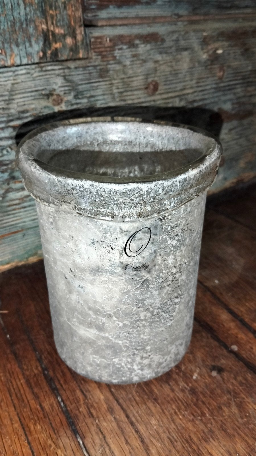 Mooi degelijk waxinelichtje waxineglas, Gebruikt, ., Waxinelichthouder, Ophalen of Verzenden