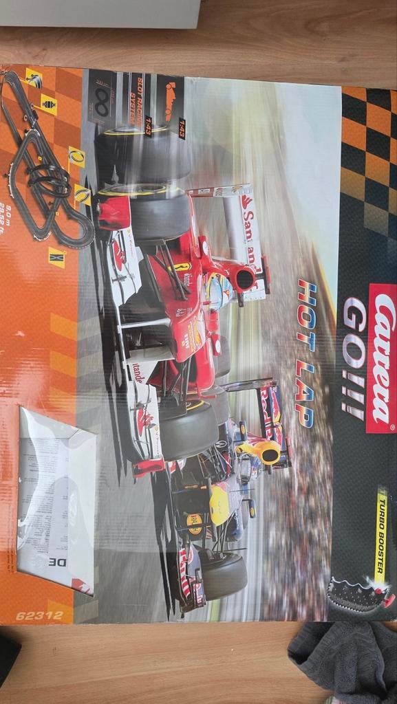 Carrera GO!!! Hot Lap Racebaan - Formule 1, Carrera, Ophalen of Verzenden, Elektrisch, Racebaan