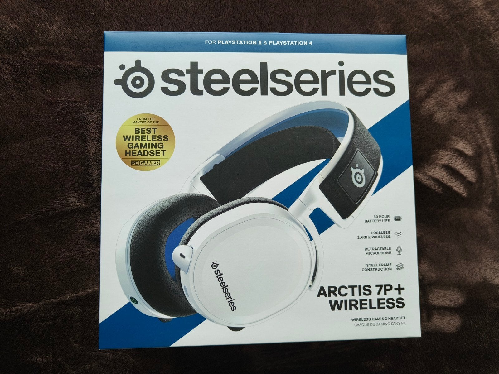 SteelSeries Arctis 7P+ Wireless Gaming Headset PS4/PS5, Audio, Tv en Foto, Koptelefoons, Gaming, Draadloos, Ophalen of Verzenden