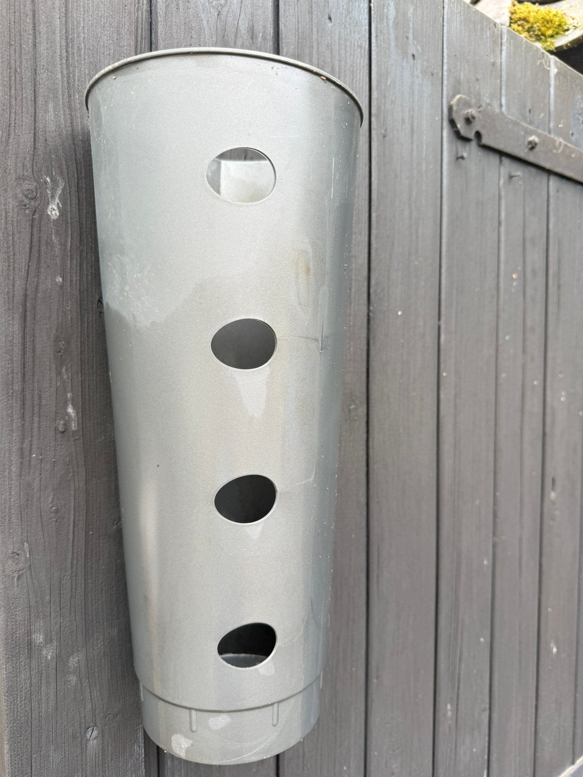 Verticale plantenbak / kruidentuin  – antraciet, Kunststof, Gebruikt, Balkon, Ophalen of Verzenden