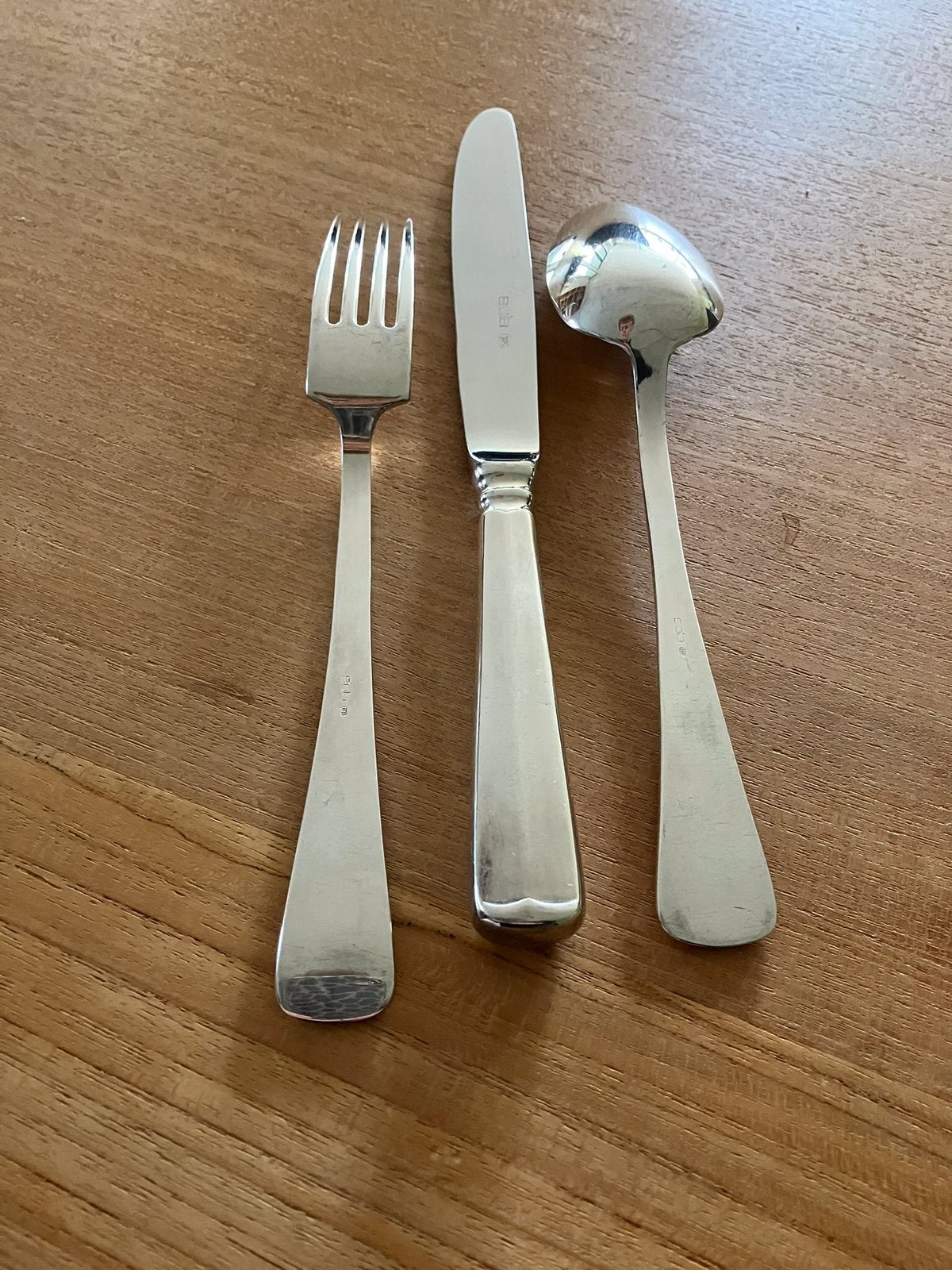 1 compleet couvert sola, Antiek en Kunst, Ophalen