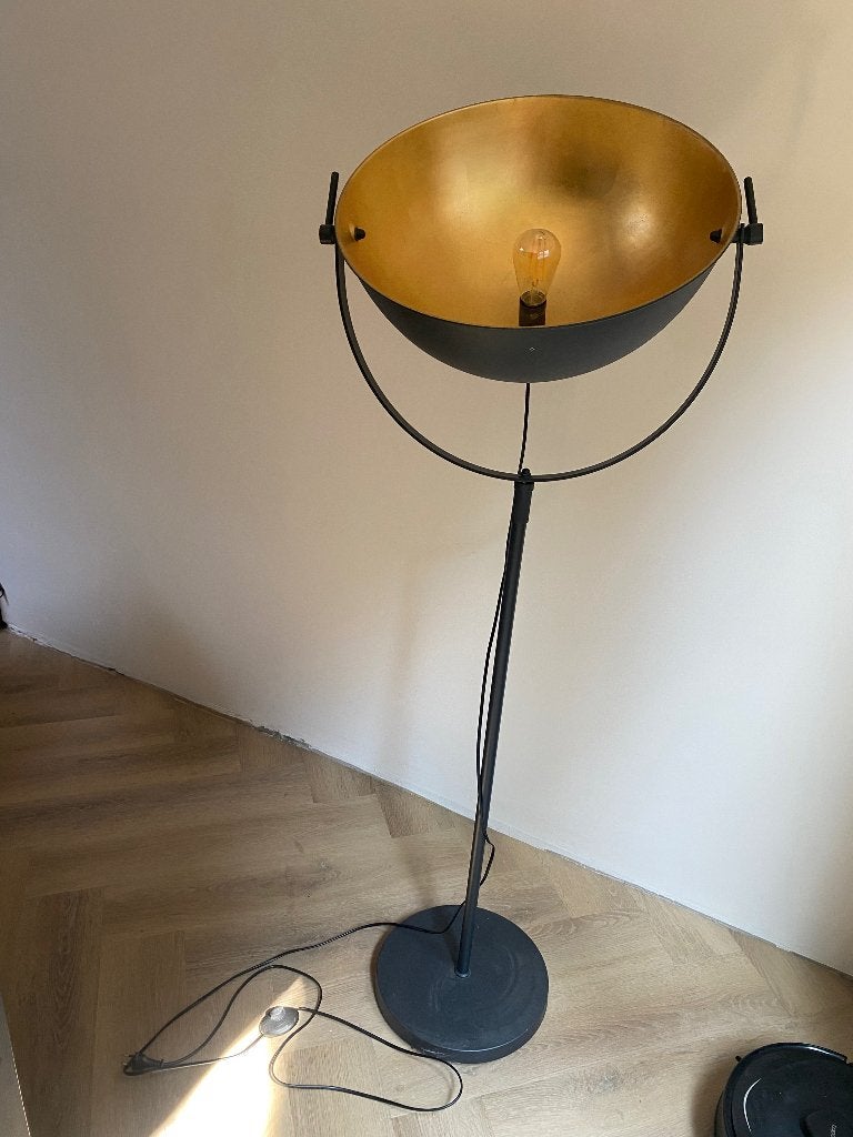 QAZQA staande lamp, Ophalen, Zo goed als nieuw, Industrieel, 150 tot 200 cm