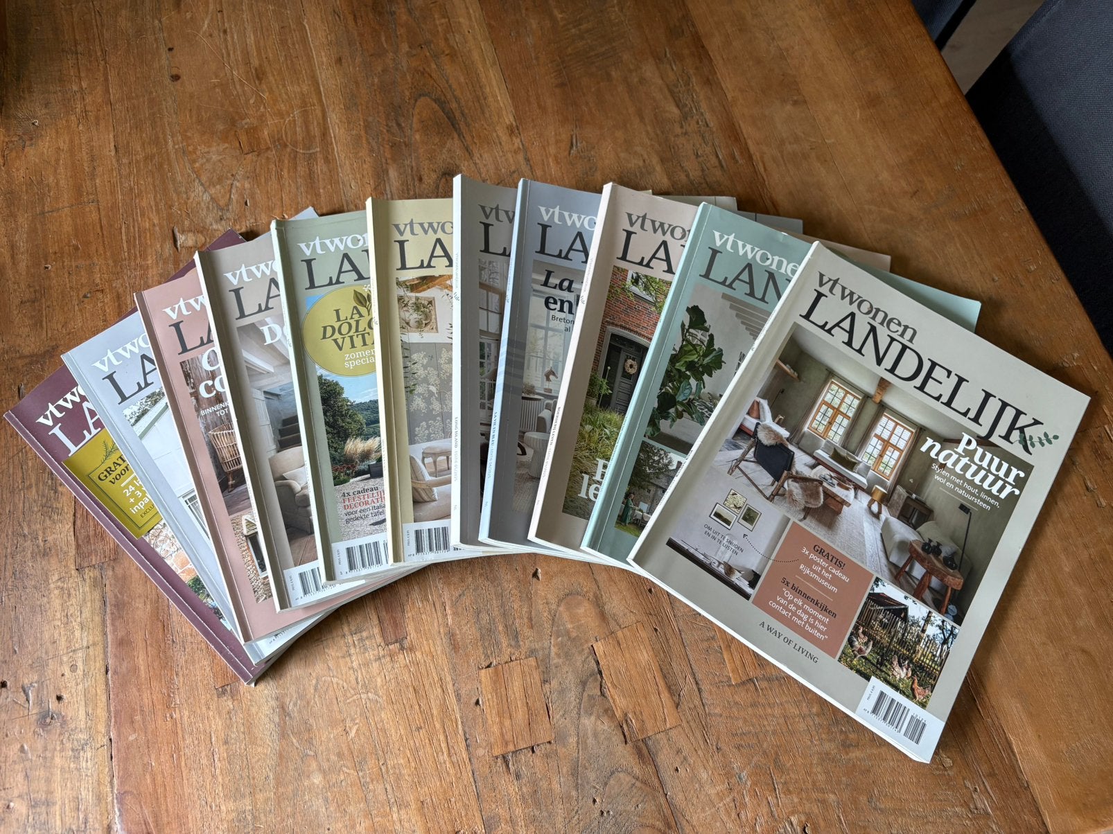 VTWONEN LANDELIJK TIJDSCHRIFTEN 2025, Ophalen of Verzenden, Zo goed als nieuw
