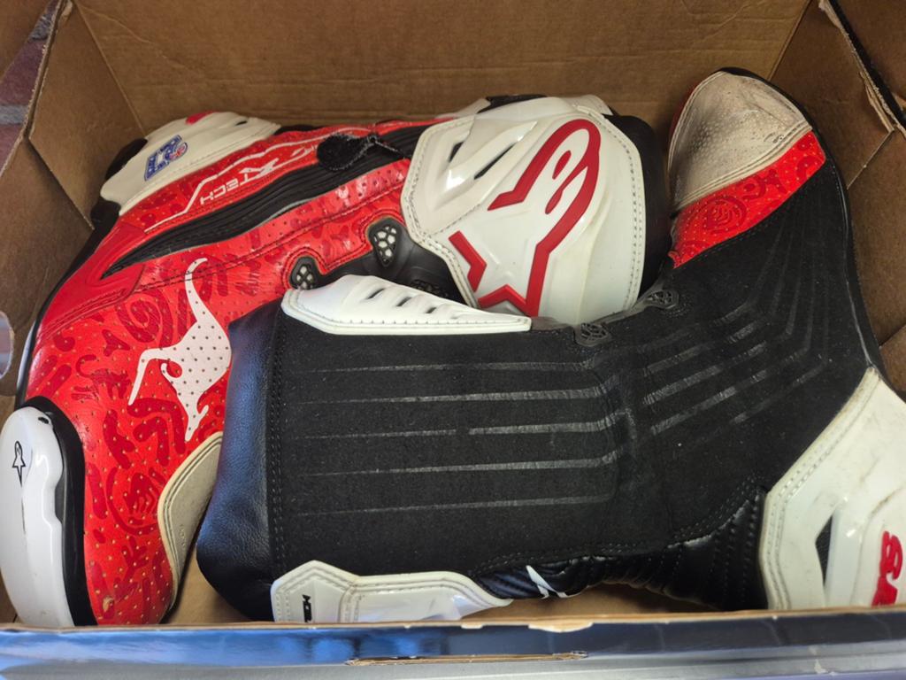 Alpinestars LIMITED EDITION Casey Stoner SUPERTECH R maat 44, Heren, Ophalen of Verzenden, Alpinestars, Laarzen