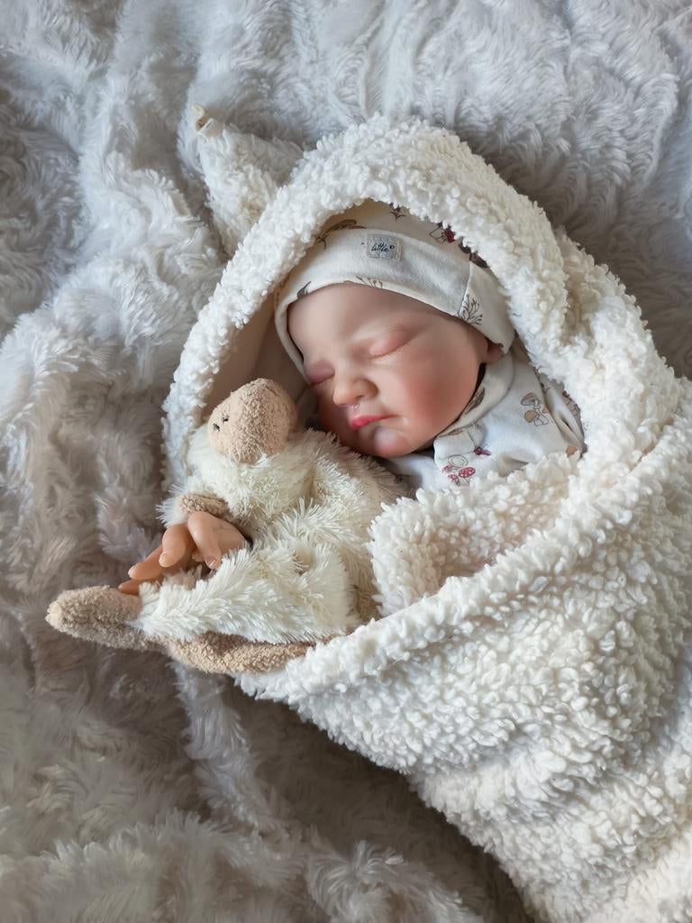 Verzwaarde Reborn baby pop! Jongen/Meisje, Verzamelen, Ophalen of Verzenden, Nieuw, Babypop, Levensecht of Reborn