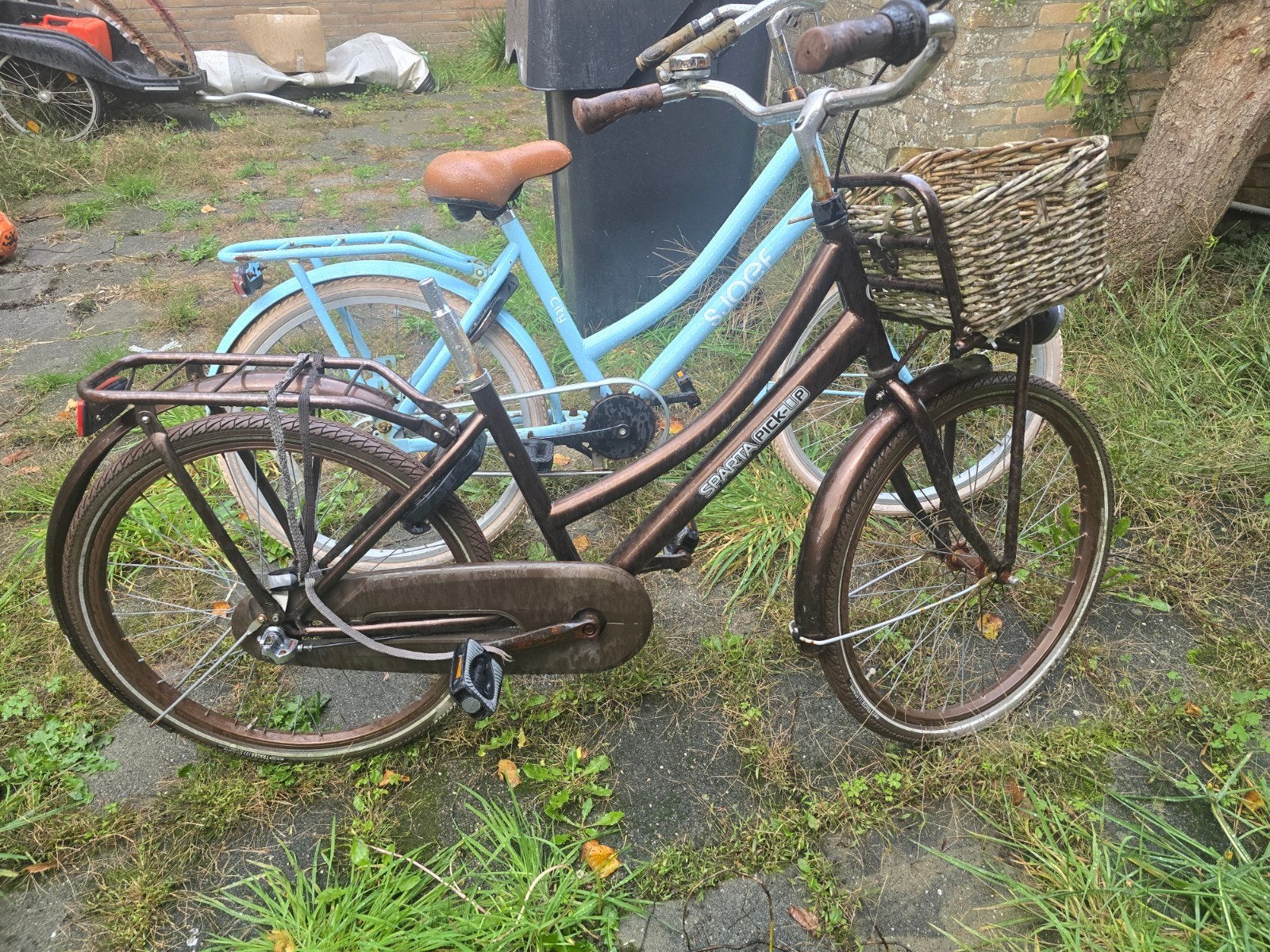 2 Kinderfietsen: Cortina en Slager, Gebruikt, Fietsen en Brommers, Terugtraprem, Cortina, Slager, Ophalen of Verzenden, Gebruikt