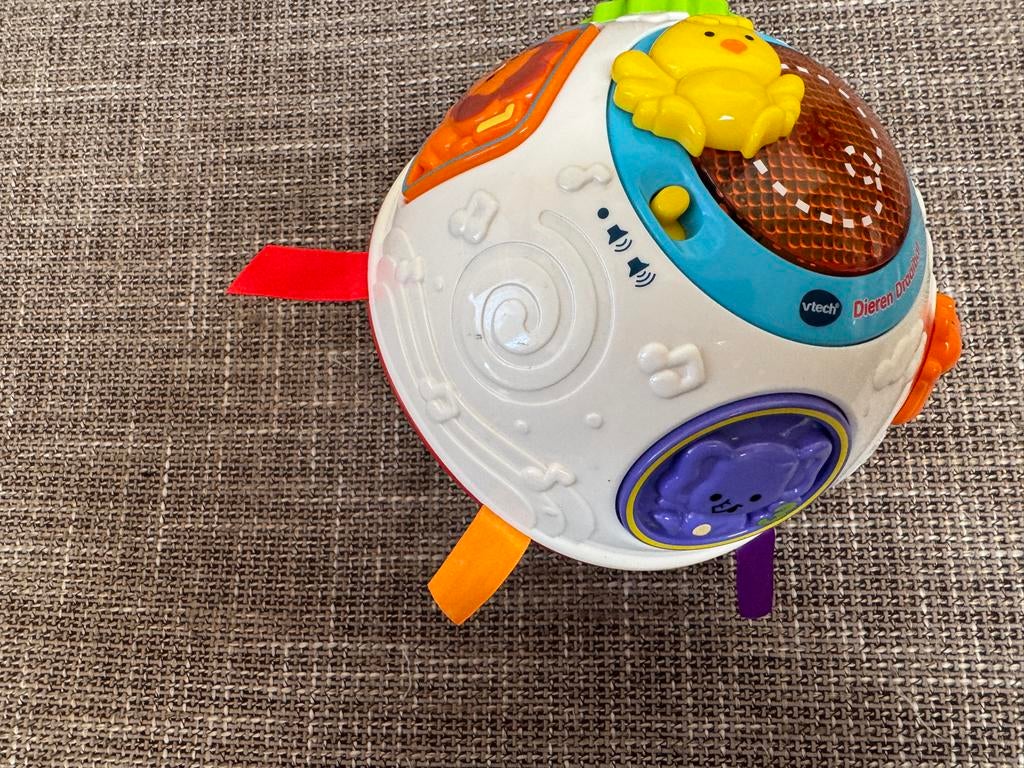 VTech Dieren Draaibal - Interactief Speelgoed voor Baby's, Kinderen en Baby's, Speelgoed | Vtech, Ophalen of Verzenden, Zo goed als nieuw