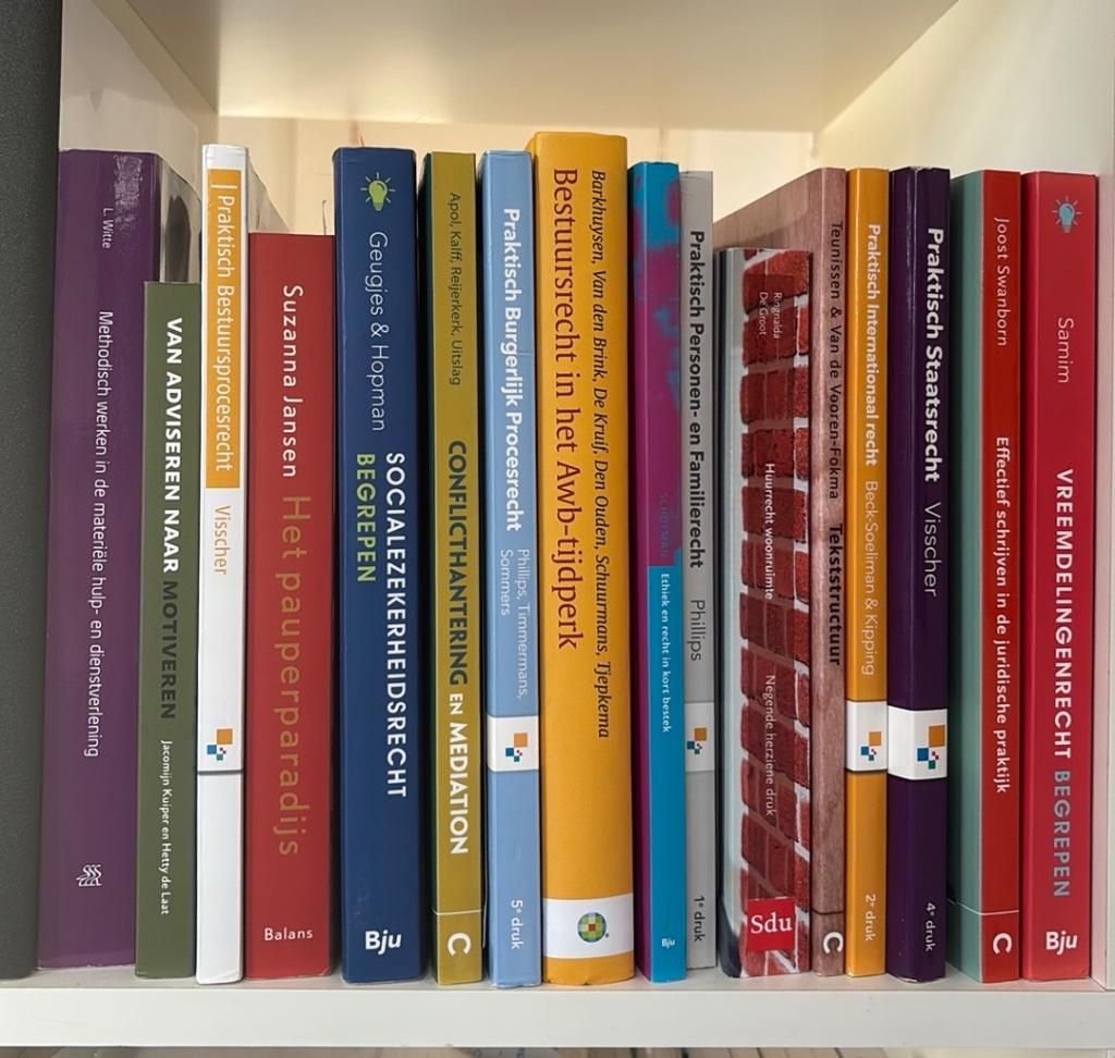 Studieboeken SJD/Rechten/Social Work, Boeken, Ophalen of Verzenden, Zo goed als nieuw, HBO