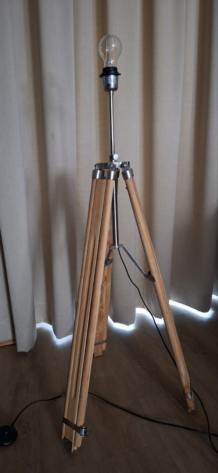 Vloerlamp MATISSE merk LIGHT & LIVING, Ophalen, Zo goed als nieuw, Overige materialen, 150 tot 200 cm