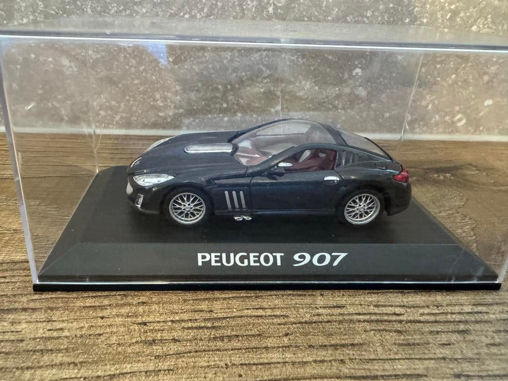 Peugeot 907 modelauto 1:43, Hobby en Vrije tijd, Ophalen of Verzenden, Zo goed als nieuw, Auto, Overige merken