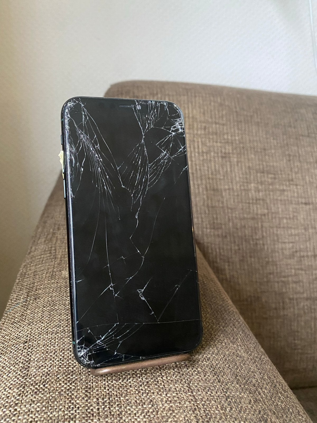 iPhone 11 Pro Max - Werkt, batterij 81%, schade, Telecommunicatie, Ophalen of Verzenden, Niet werkend, IPhone 11 Pro Max