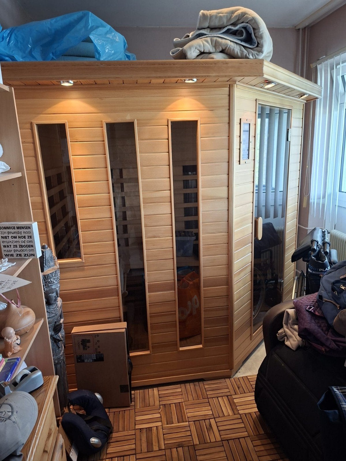sauna lengte205 diep158 hoog185, Ophalen of Verzenden