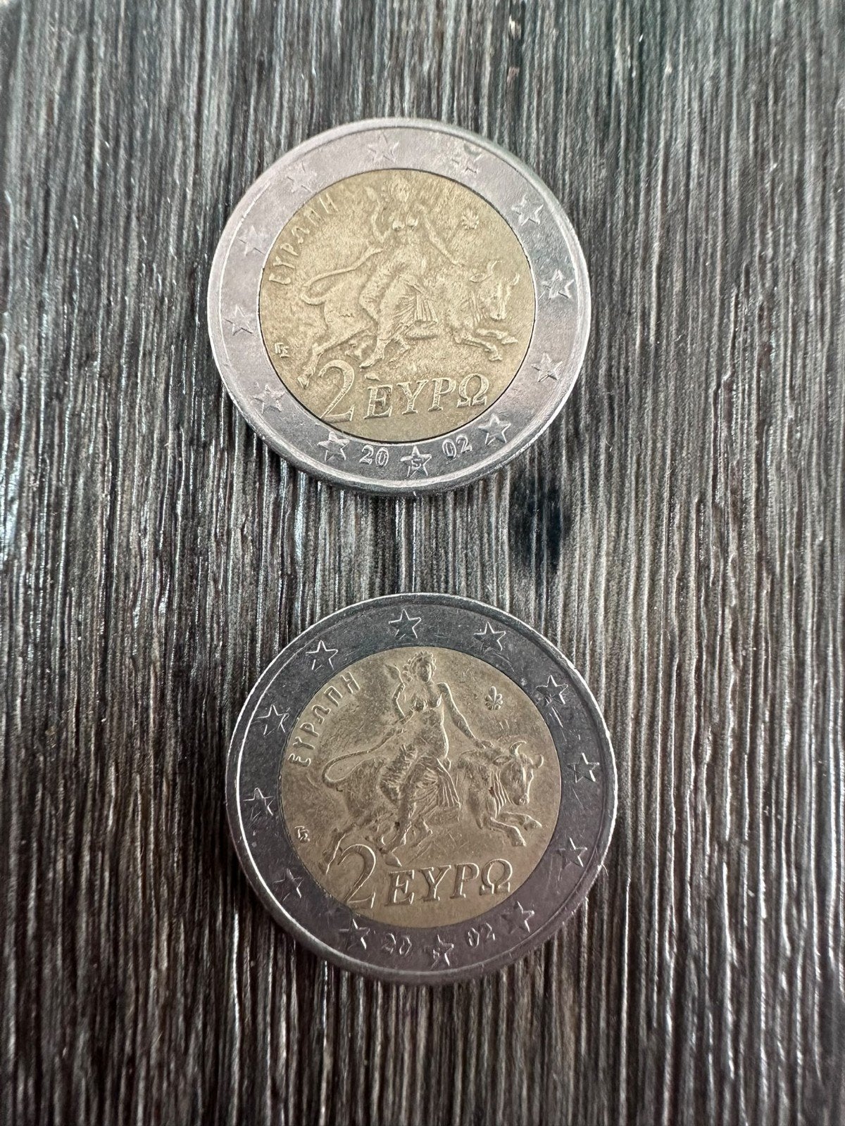 2 euromunten Griekenland 2002, Ophalen, Griekenland, 2 euro, Losse munt