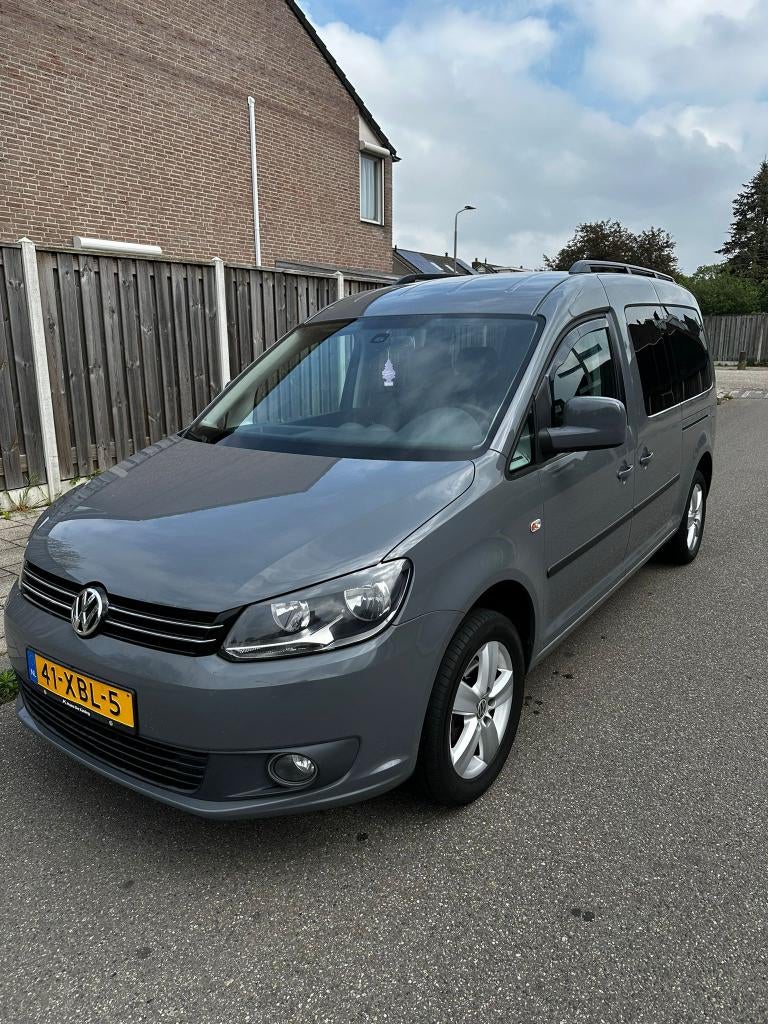 Volkswagen Caddy Maxi 1.2 TSI 105pk 2012 Blue Motion 7pers, Auto's, Voorwielaandrijving, Stof, 7 stoelen, Origineel Nederlands