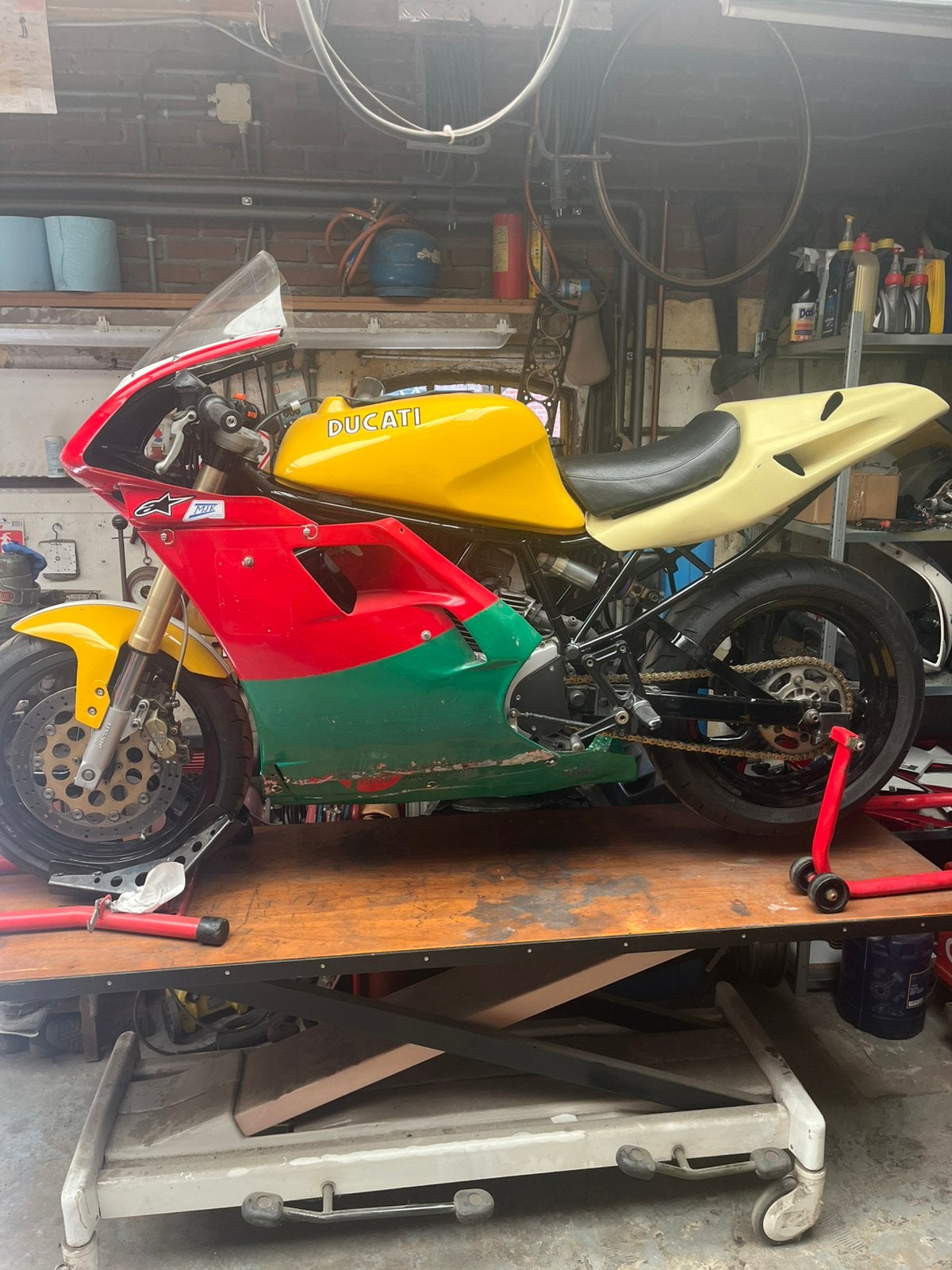 Ducati 600 circuitracer Ruil quad mogelijk., Motoren, Ophalen