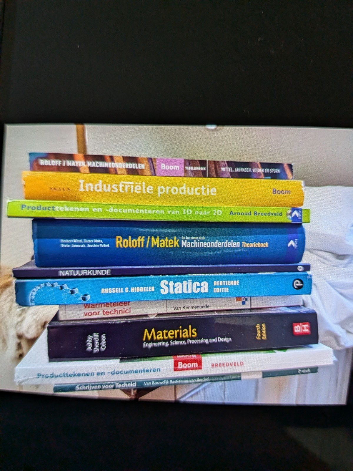 Studie boeken werktuigbouwkunde, Boeken, Studieboeken en Cursussen, Ophalen of Verzenden, Beta, Zo goed als nieuw