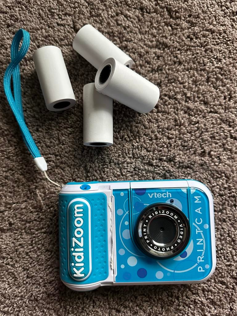 ‼️Vtech KidiZoom PrintCam - Direct Print Camera voor Kids, Audio, Tv en Foto, Fotocamera's Digitaal, Compact, Ophalen of Verzenden
