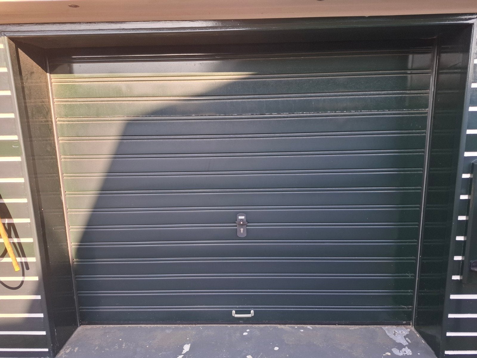 Crawford Garagedeur - Groen, Goede Staat, Ophalen, Gebruikt, Overige kleuren, 200 cm of meer