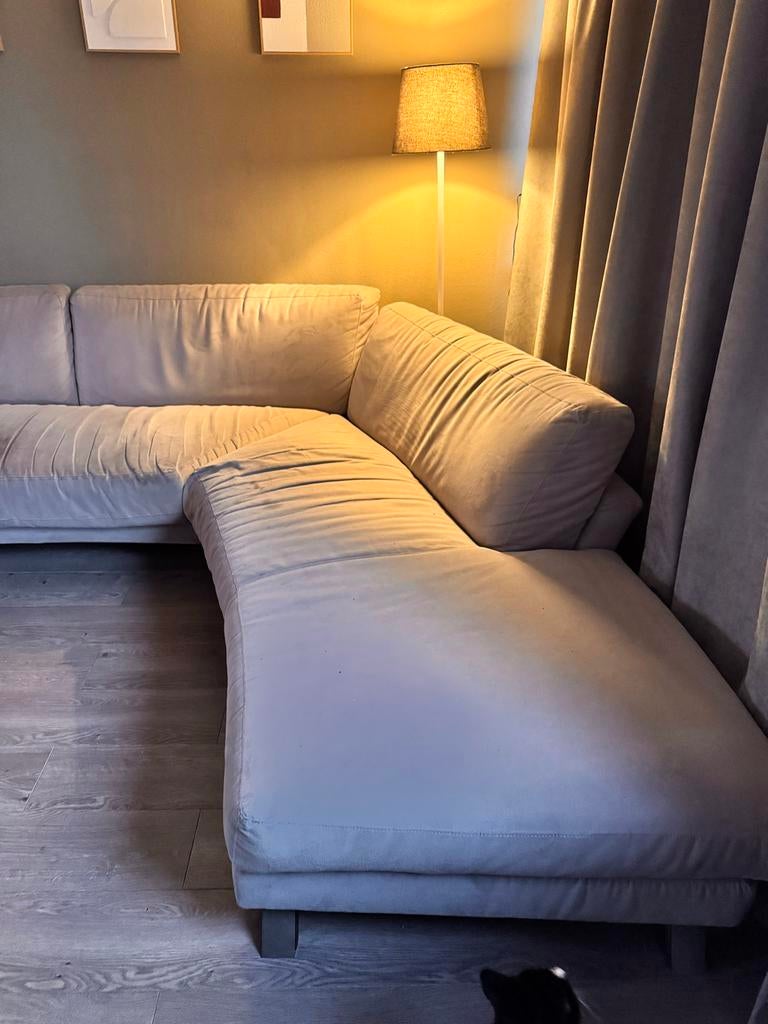 Stijlvolle Natuzzi Design Hoekbank - Comfort en Kwaliteit, Ophalen, Gebruikt, Hoekbank, 300 cm of meer
