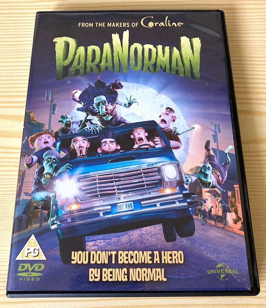 dvd Paranorman (tekenfilm) UK Import, Cd's en Dvd's, Ophalen, Tekenfilm, Zo goed als nieuw, Alle leeftijden