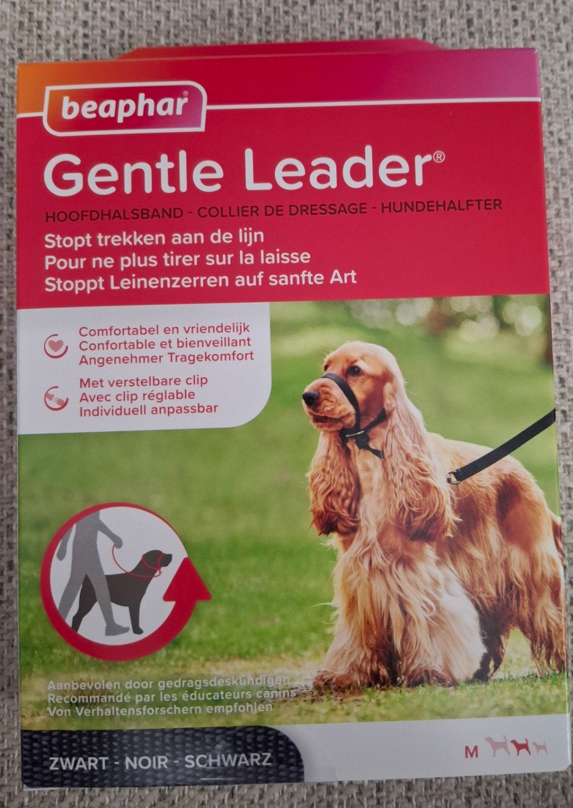 NIEUW! Beaphar Gentle Leader maat M, Ophalen of Verzenden, Nieuw