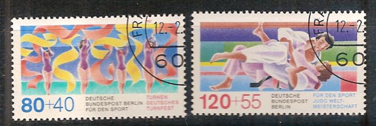 Berlin 777-778, Ophalen of Verzenden, BRD, Gestempeld