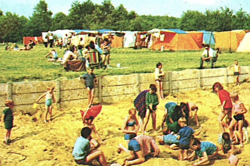 802400 Vessem N Br 1969 Camping Eldorado Eurocamping Gelopen, Ophalen of Verzenden, 1960 tot 1980, Gelopen, Noord-Brabant