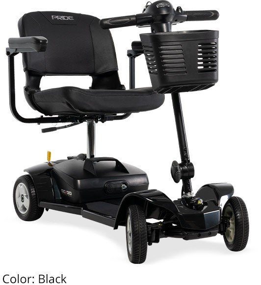 Scootmobiel Pride Go Go -  + NIEUWE ACCU! (2017) weg is weg, Ophalen of Verzenden, Gebruikt