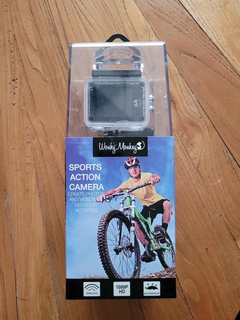 Wonky Monkey Sports Action Camera - Nieuw in verpakking, Ophalen of Verzenden, Nieuw, Overige merken