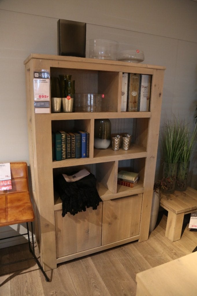 Boekenkast Oltano - Eikenhout - Weber Huiscollectie, Niet ingevuld, Niet ingevuld, Niet ingevuld