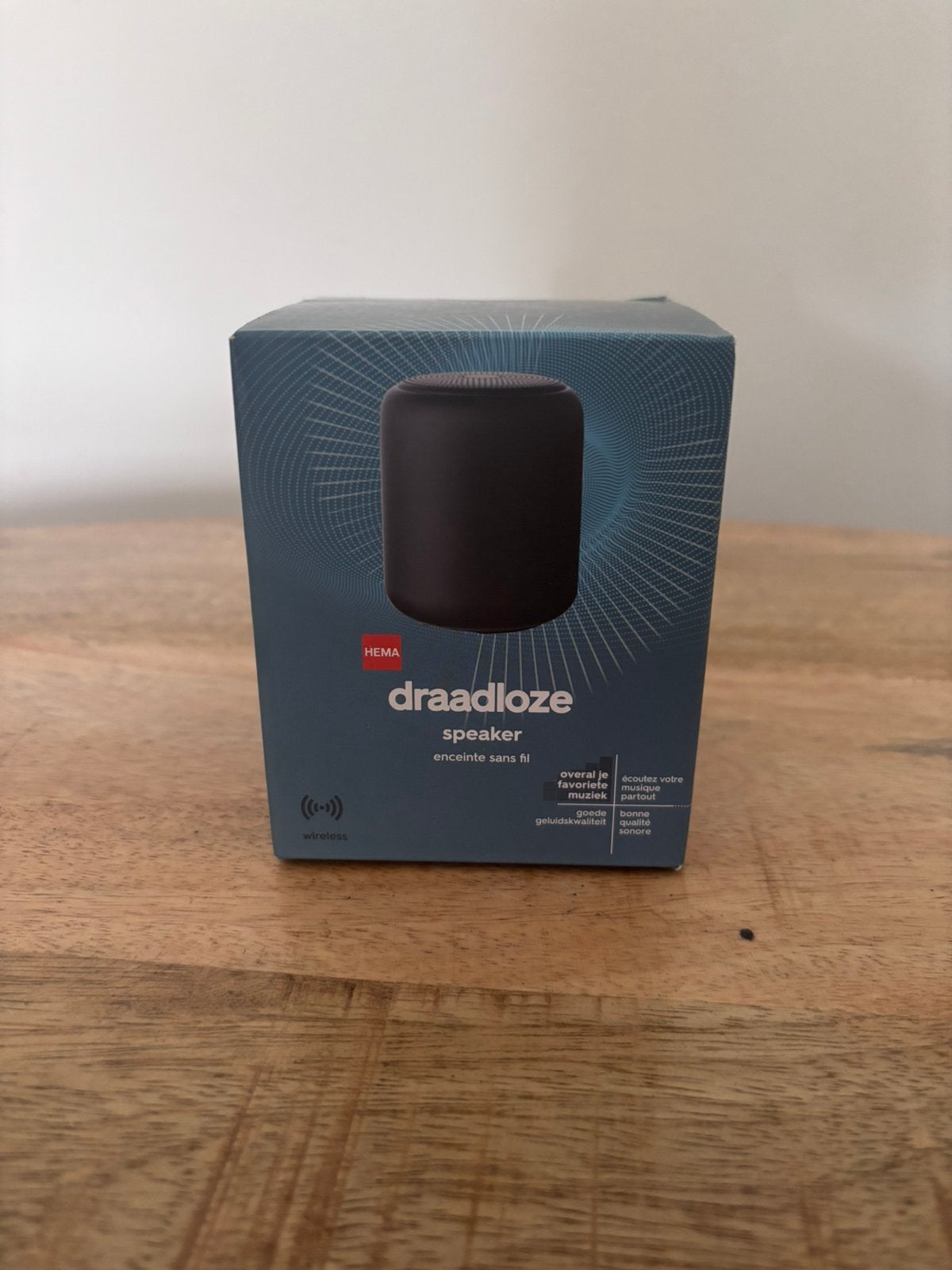 HEMA Draadloze Bluetooth Speaker – Zwart – Nieuw in doos, Audio, Tv en Foto, Luidsprekers, Overige merken, Nieuw, Ophalen of Verzenden