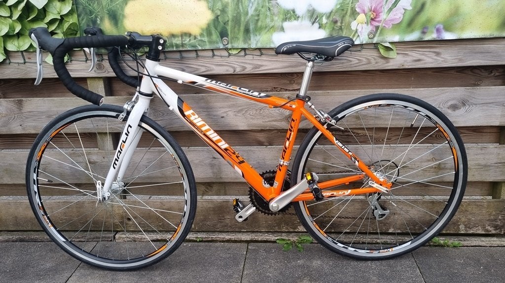 racefiets kids marlin rimini 24 inch (600c), Fietsen en Brommers, Fietsen | Racefietsen, Gebruikt, Aluminium, Minder dan 49 cm