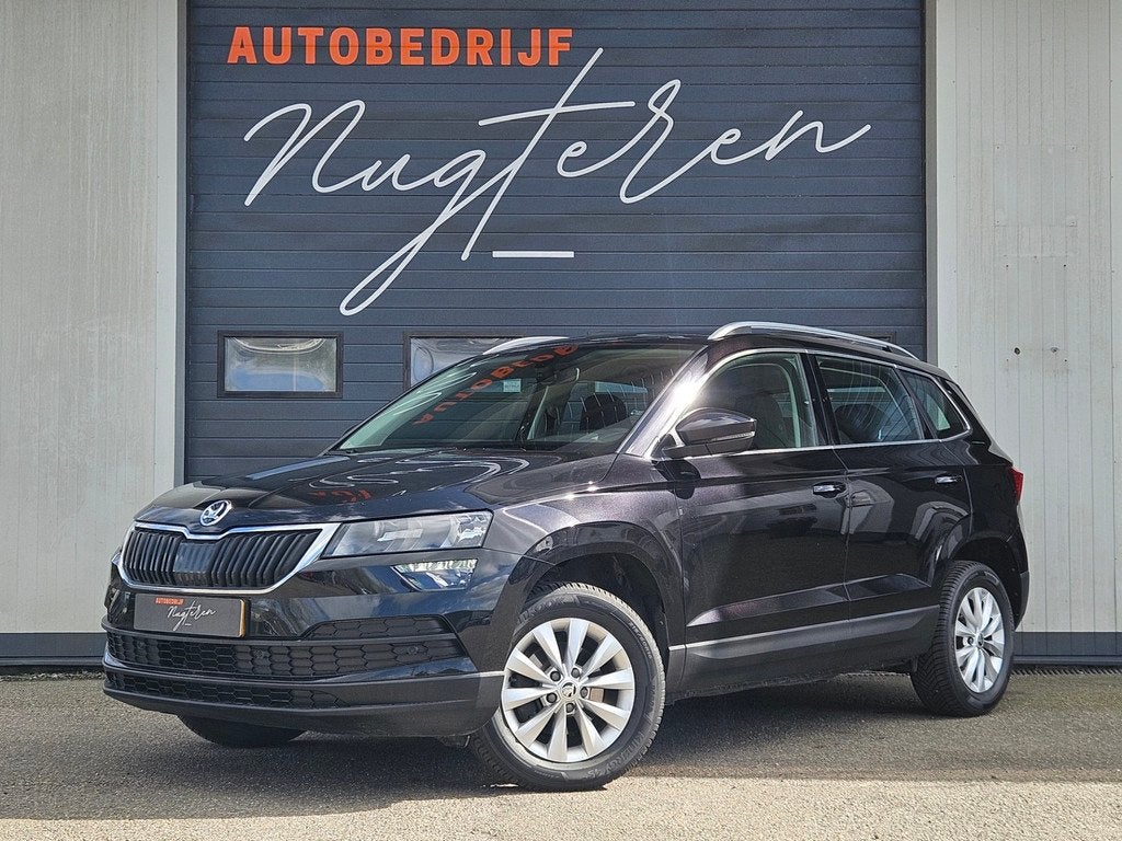 Skoda Karoq 1.0 TSI Style |Camera|Cruise|Clima|Stoelverwarmi, Voorwielaandrijving, Stof, Gebruikt, 116 pk