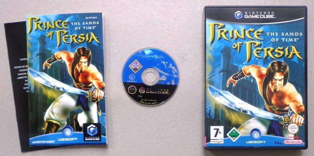 Prince of Persia Sands of Time voor de Nintendo GameCube, Avontuur en Actie, 1 speler, Ophalen of Verzenden, Zo goed als nieuw