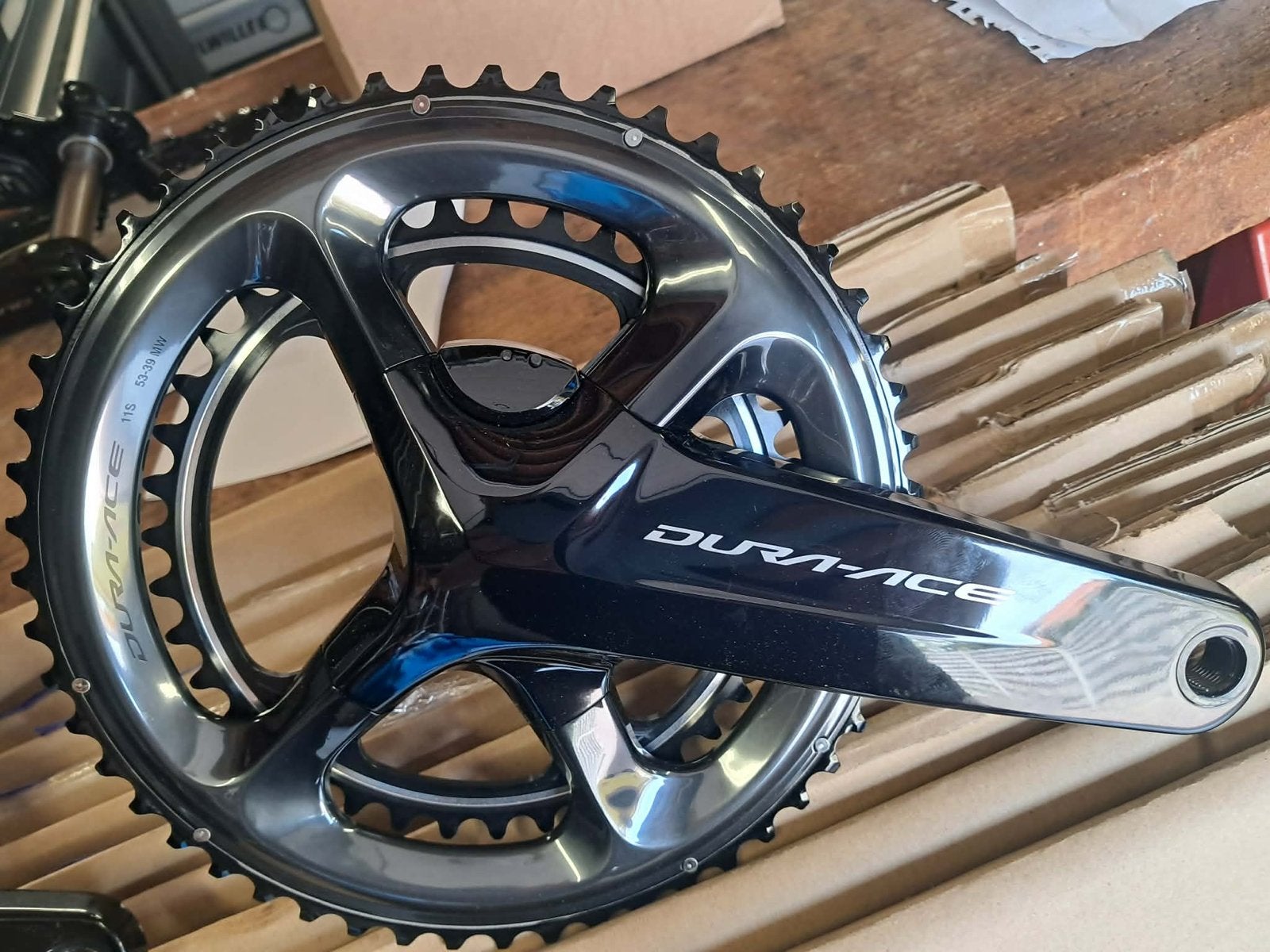 Shimano Dura-Ace R9100 Powermeter Crankstel 175mm 53-39, Fietsen en Brommers, Fietsonderdelen, Ophalen, Nieuw, Racefiets, Crankstel of Pedalen