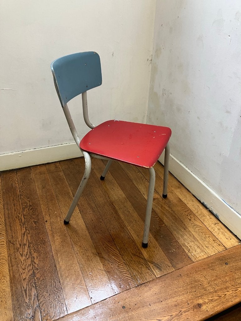 Schoolstoel, mooi exemplaar, Huis en Inrichting, Stoelen, Ophalen, Gebruikt, Hout, > v gispen?