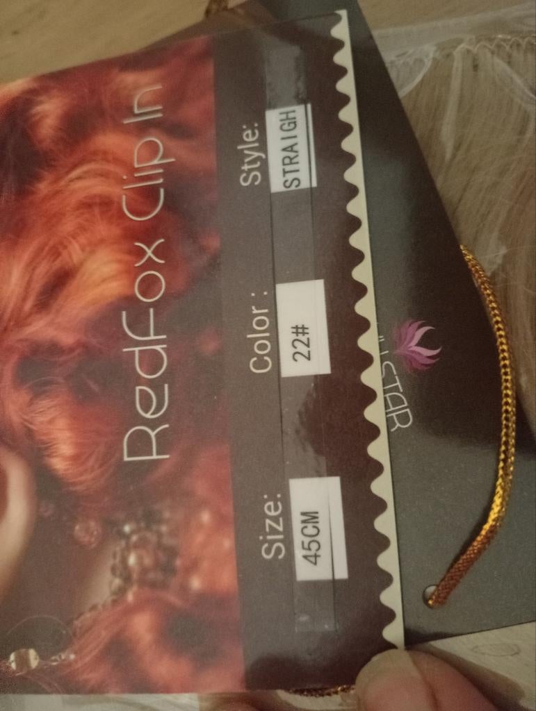 Hair extensions, Ophalen of Verzenden, Nieuw, Pruik of Haarverlenging
