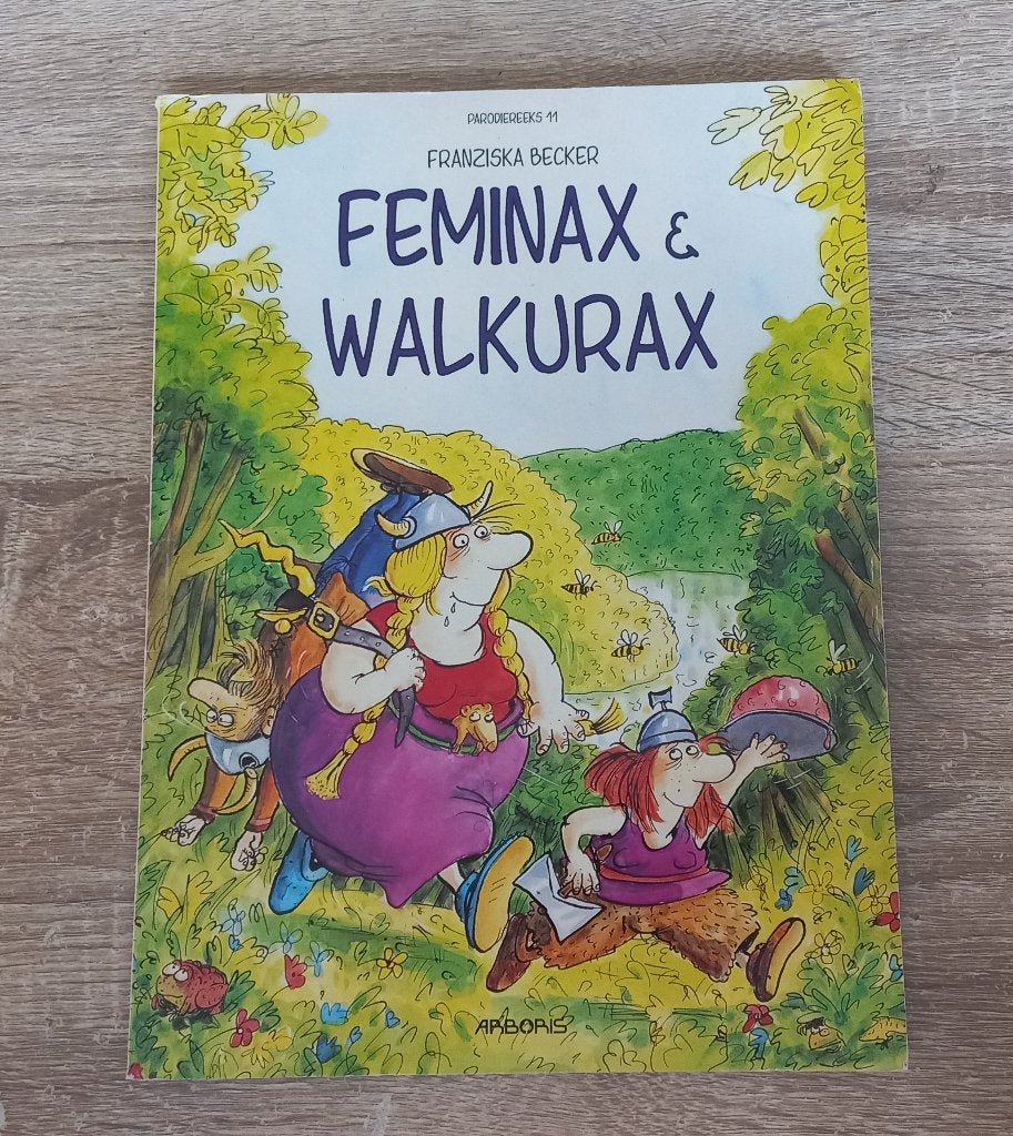 Feminax & Walkurax (Asterix parodie), Gelezen, Franziska Becker, Eén stripboek, Ophalen of Verzenden