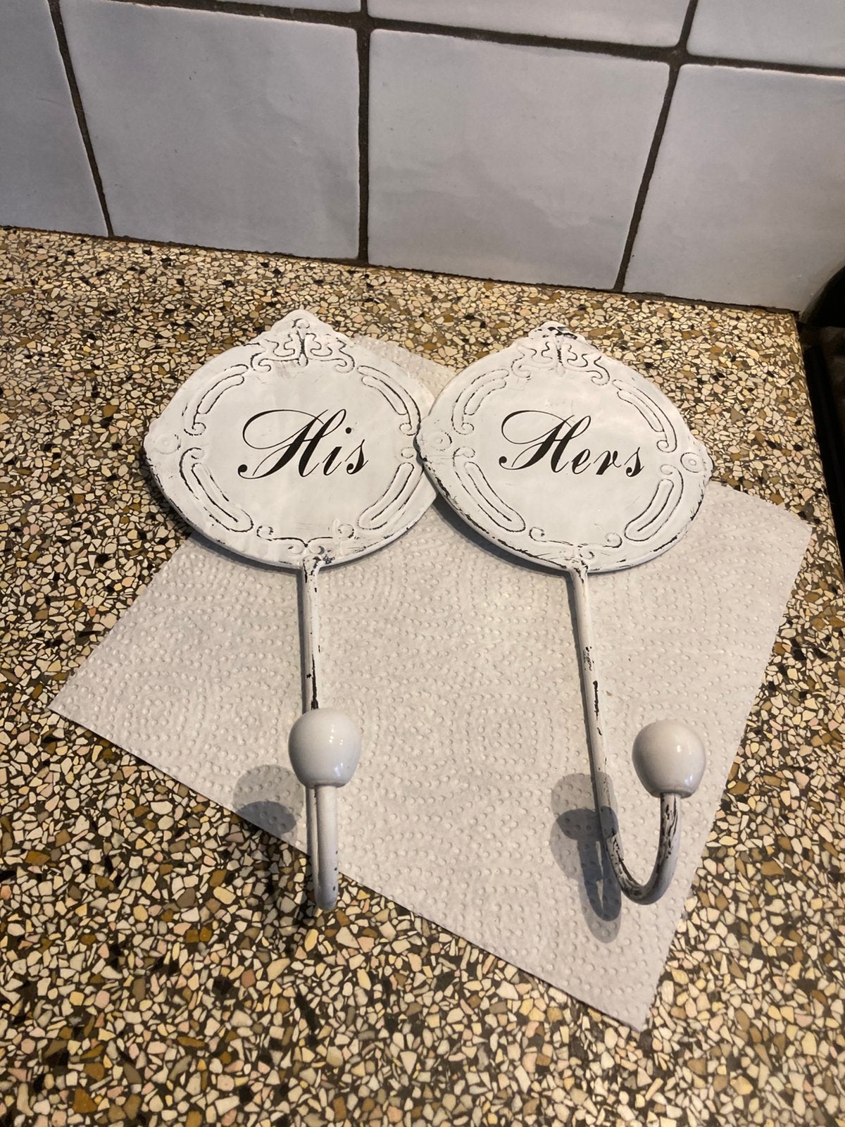 Set van 2 haken, Huis en Inrichting, Ophalen of Verzenden, Minder dan 100 cm