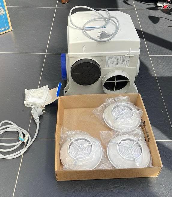 Itho Daalderop ventilator, Ophalen of Verzenden, Zo goed als nieuw, Afzuiger