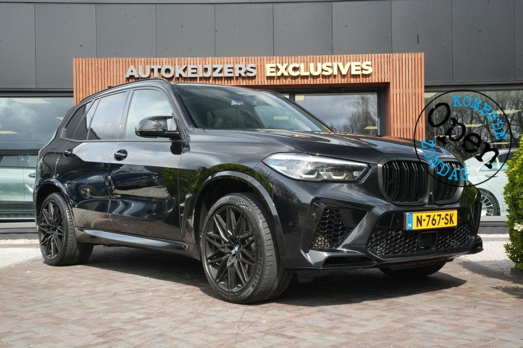 BMW X5 M Panoramadak Leer Adapt. Cruise Trekhaak, Automaat, Gebruikt, 3000 kg, Zwart